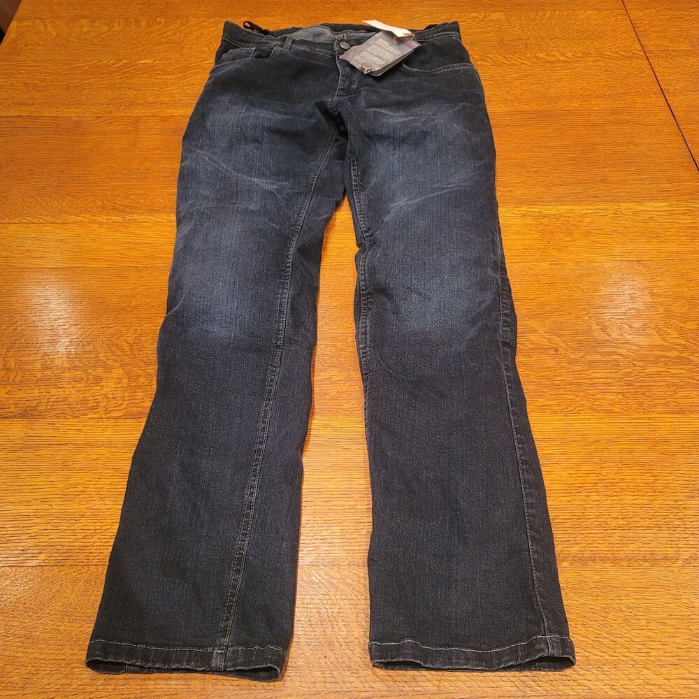 Street And Steel Oakland Men's Riding Denim Jeans With Armor Kneepads Size 36